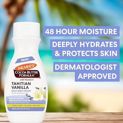 Palmer's Tahitan Vanilla Body Lotion with Vitamin E for Dry Skin (8.5 Oz)