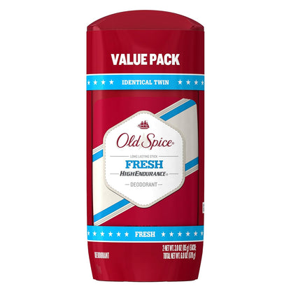 Old Spice High Endurance Long Lasting Stick Men's Deodorant, Fresh Scent - 3.0 Oz Ea