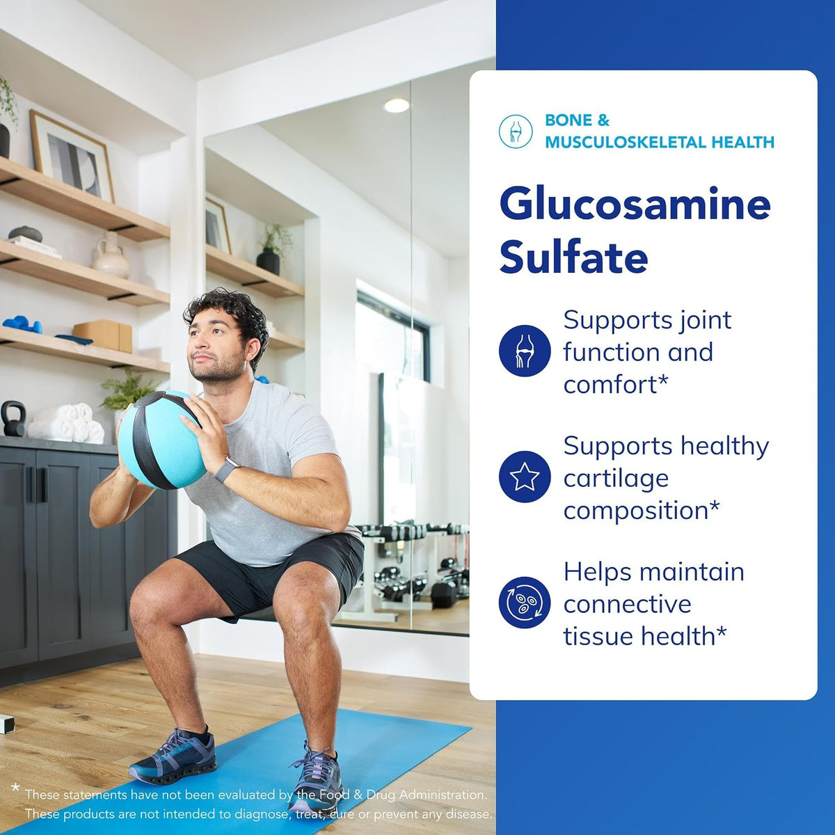 Pure Encapsulations Glucosamine Sulfate 1,000 mg, 60 Capsules