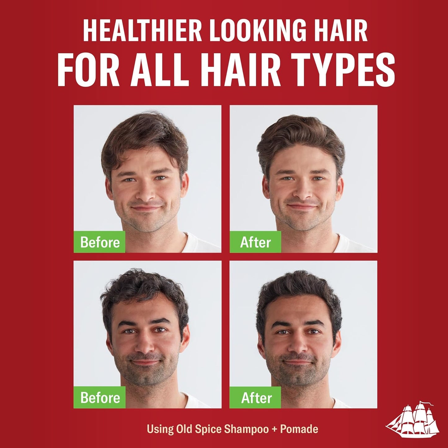 Old Spice Mens 2-in-1 Shampoo and Conditioner, Fiji, Coconut & Tropical Wood Scent, For All Hair Types, Healthier, Fuller, Moisturized Looking Hair, 21.9 fl oz