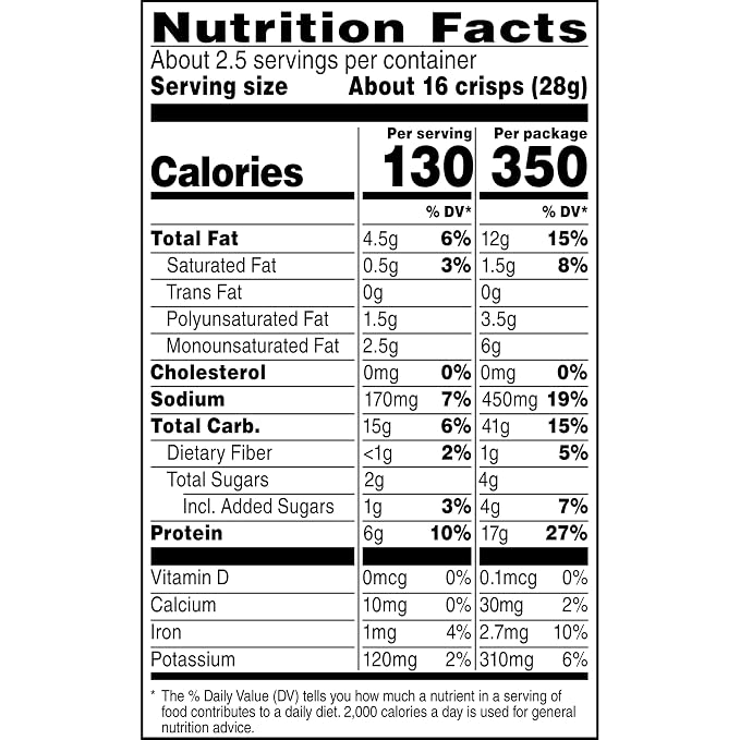 Quaker Protein Mini Rice Cakes, Tangy Barbecue, 6g Protein, Gluten Free, 9g Whole Grains, No Colors from Artificial Sources, No Artificial Flavors, No Preservatives, 2.6 Oz (Pack of 6)