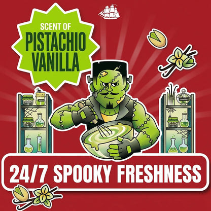 Old Spice Body Wash for Men, Fallidudes Edition, 24/7 Frightful Freshness, Long Lasting Cleanse & Refresh, Frankenstud with Vanilla Pistachio Scent, 16 oz