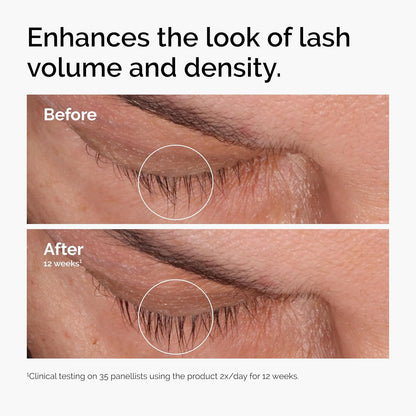 The Ordinary Multi-Peptide Lash and Brow Serum, Peptide-Powered Formula for Thicker, Fuller Looking Lashes & Brows (Pack of 2)