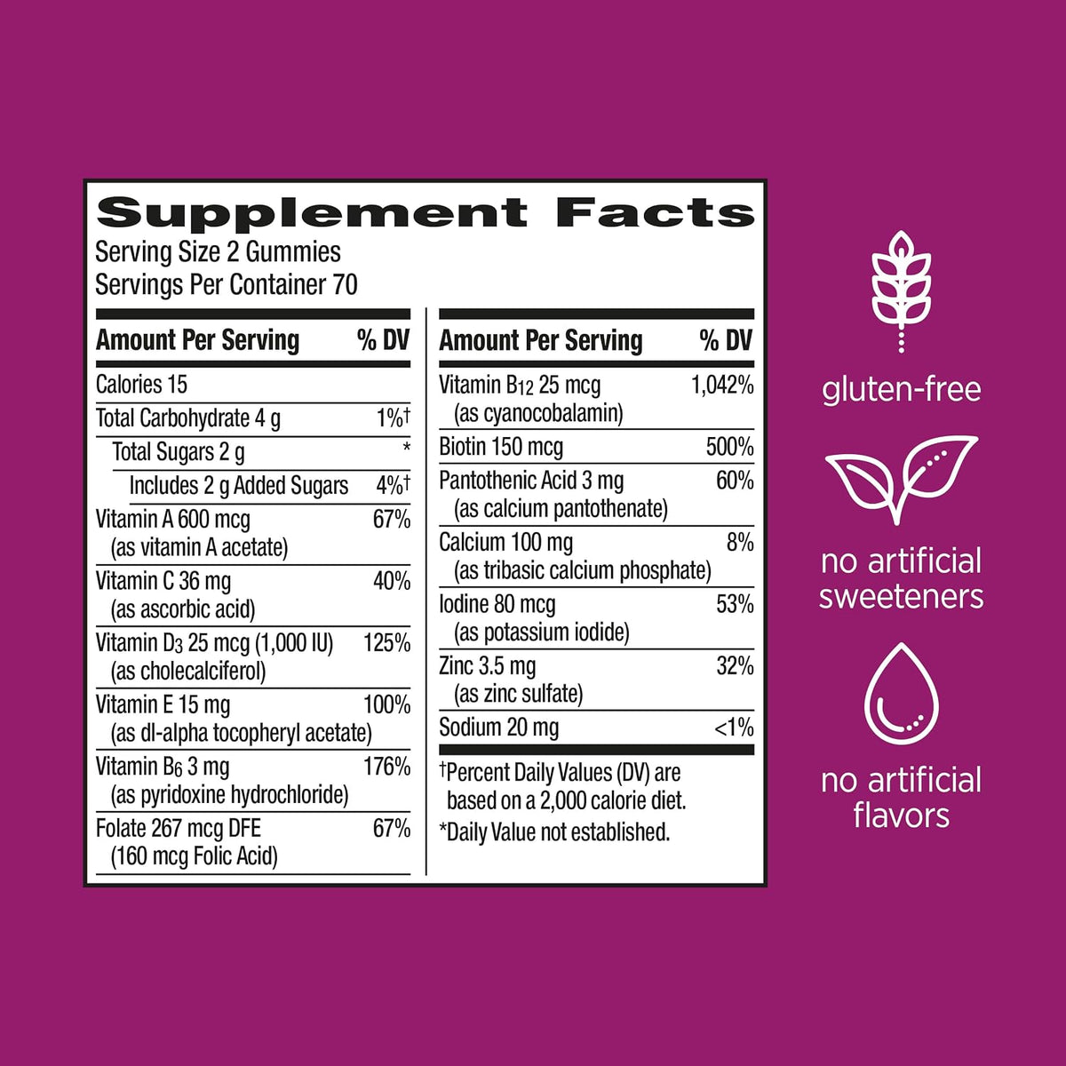 Centrum MultiGummies for Women 50 and Over, 140 Count