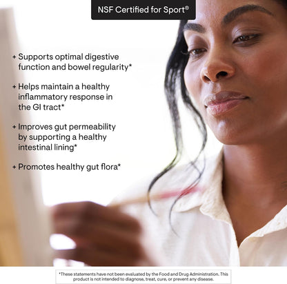THORNE - Leaky Gut Support (Formerly EnteroMend) - Gut Health Supplement - Supports Optimal Digestive Function & Bowel Regularity* - NSF Certified for Sport - Orange Vanilla Flavor - 30 Servings