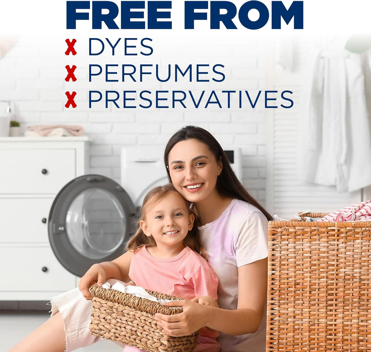ARM & HAMMER Sensitive Skin Free & Clear Liquid Laundry Detergent