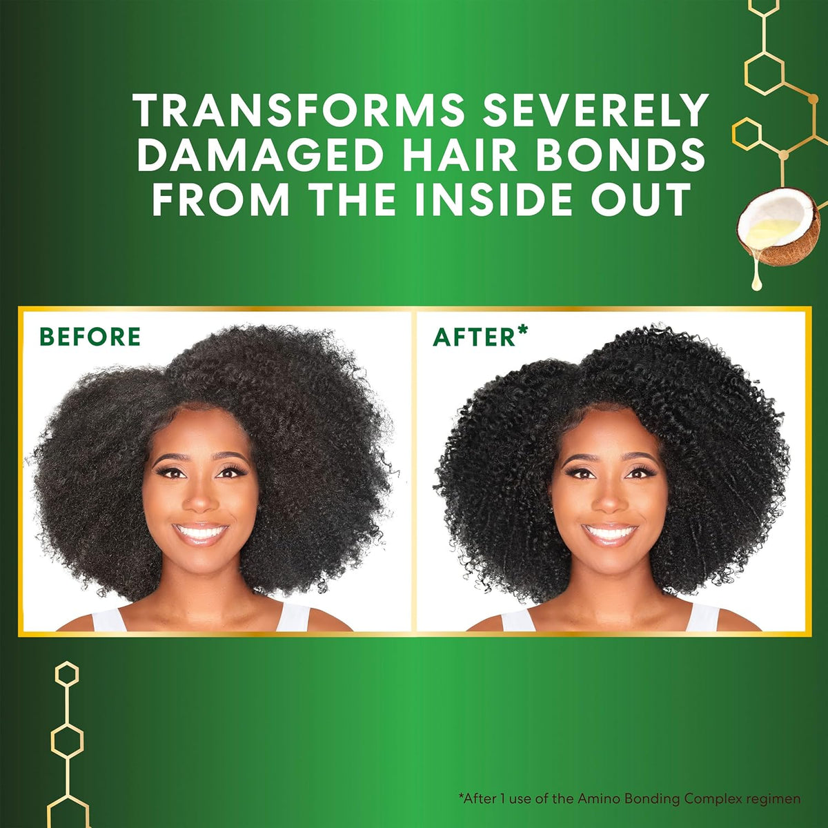 Palmer's Amino Bonding Hair Mask, Intense Conditioning Masque (2.1oz)