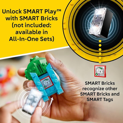 LEGO Pokémon SMART Play: Berry Bash with Bulbasaur and Bidoof 72155 | Compatible Set, Building Toys, Boys & Girls, Ages 7+, Interactive Pokémon Toys, 2 SMART Tags, 240 pieces, Gift Idea