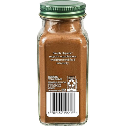 Simply Organic Ground Ceylon Cinnamon