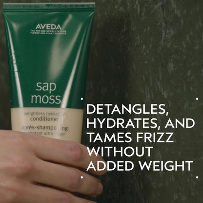 AVEDA Sap Moss Weightless Hydration Conditioner | Hydrates, Detangles, Fights Frizz | Silicone Free | Conditioner for Normal to Dry Hair | 98% Naturally Derived*, 6.7 Fl Oz