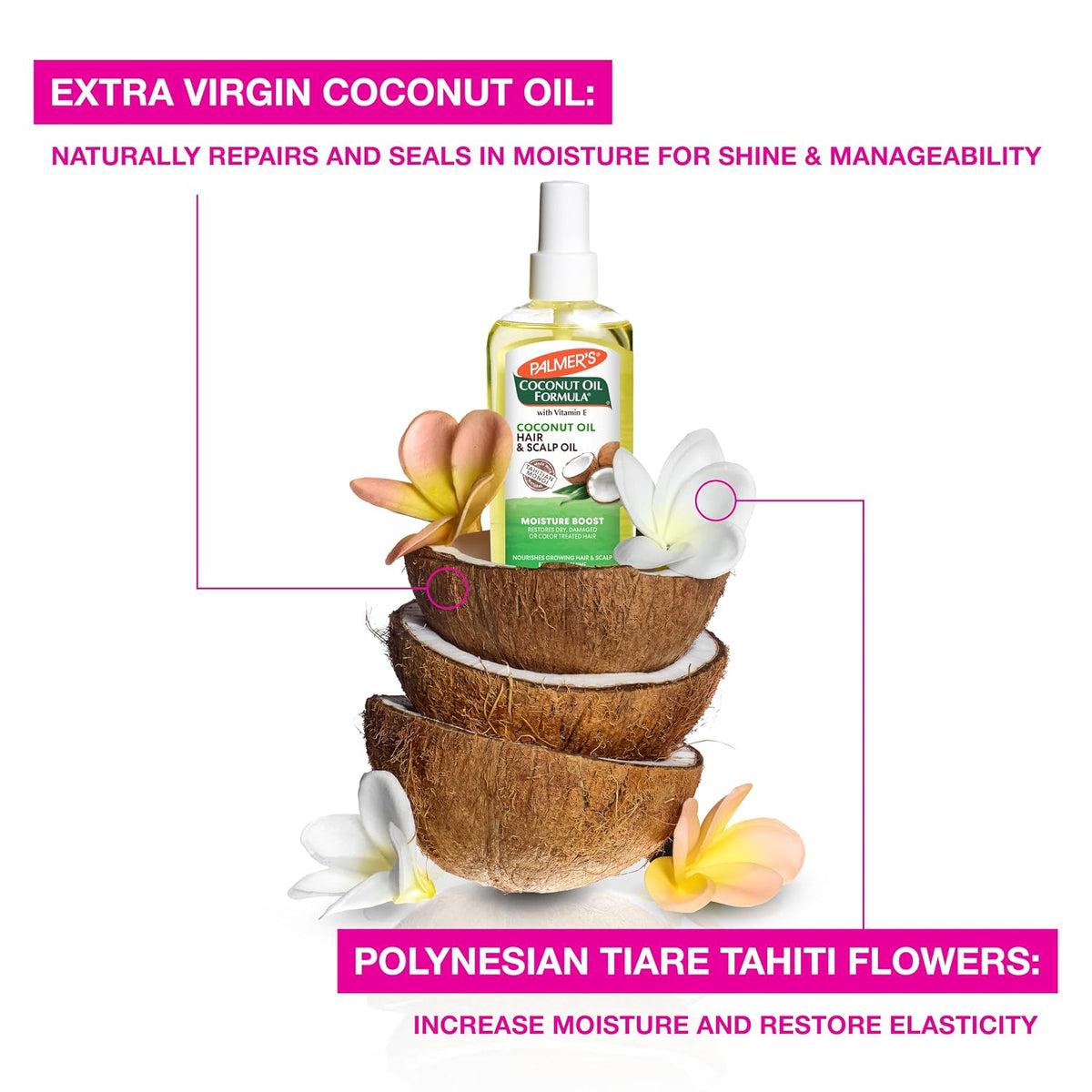 Palmer's Moisture Boost Hair & Scalp Restorative Coconut Oil (5.1 Oz)