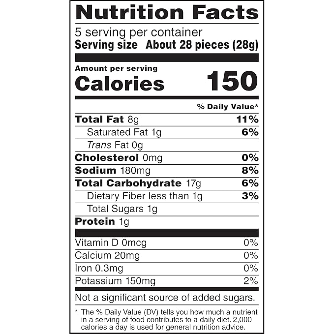 Lay's Poppables White Cheddar Flavored Potato Snacks, 5 Oz