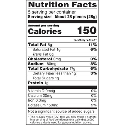 Lay's Poppables White Cheddar Flavored Potato Snacks, 5 Oz