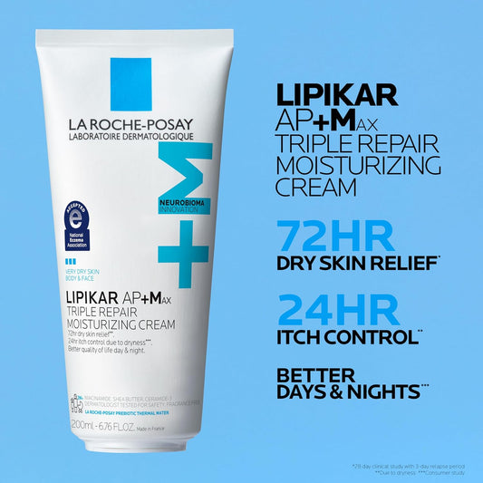 La Roche-Posay Lipikar AP+MAX Triple Repair Moisturizing Body Cream