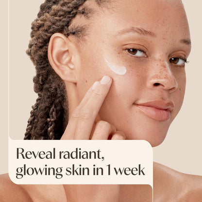 Aveeno Positively Radiant Daily Face Moisturizer with SPF 15 Sunscreen, Hydrating Face Lotion with Soy Extract to Improve Skin Tone and Texture, Hypoallergenic Formula, Oil-Free, 4 Fl Oz