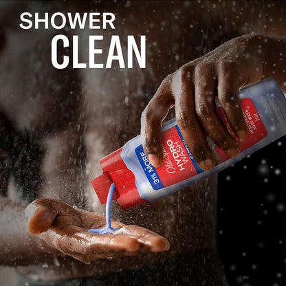 Old Spice Moisturizing Body Wash for Men, Hydro Wash, 2-in-1 Long Lasting Scent & Deep Hydration, 24/7 Shower Fresh, Captain Scent with Ocean Mist & Bergamot, 21 oz (Pack of 4)