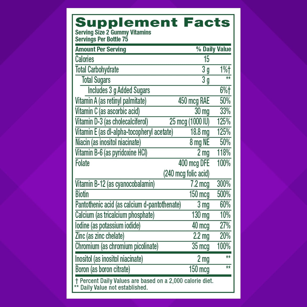Vitafusion Women's Multivitamin Gummy | Yummy Berry Flavor | 150 Gummies
