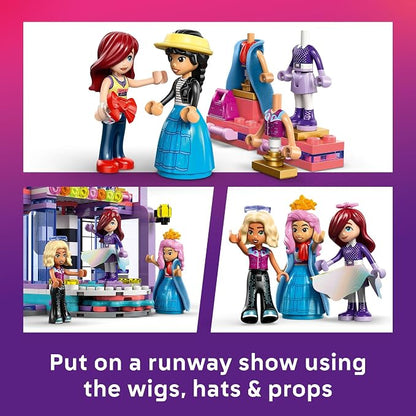 LEGO Friends Heartlake City Fashion Show Building Toy for Girls & Boys - Pretend Play Set for Kids, Ages 7+ - W/Paisley, Liann & Nova Minidolls & Accessories - Gift Idea for Birthdays - 42685
