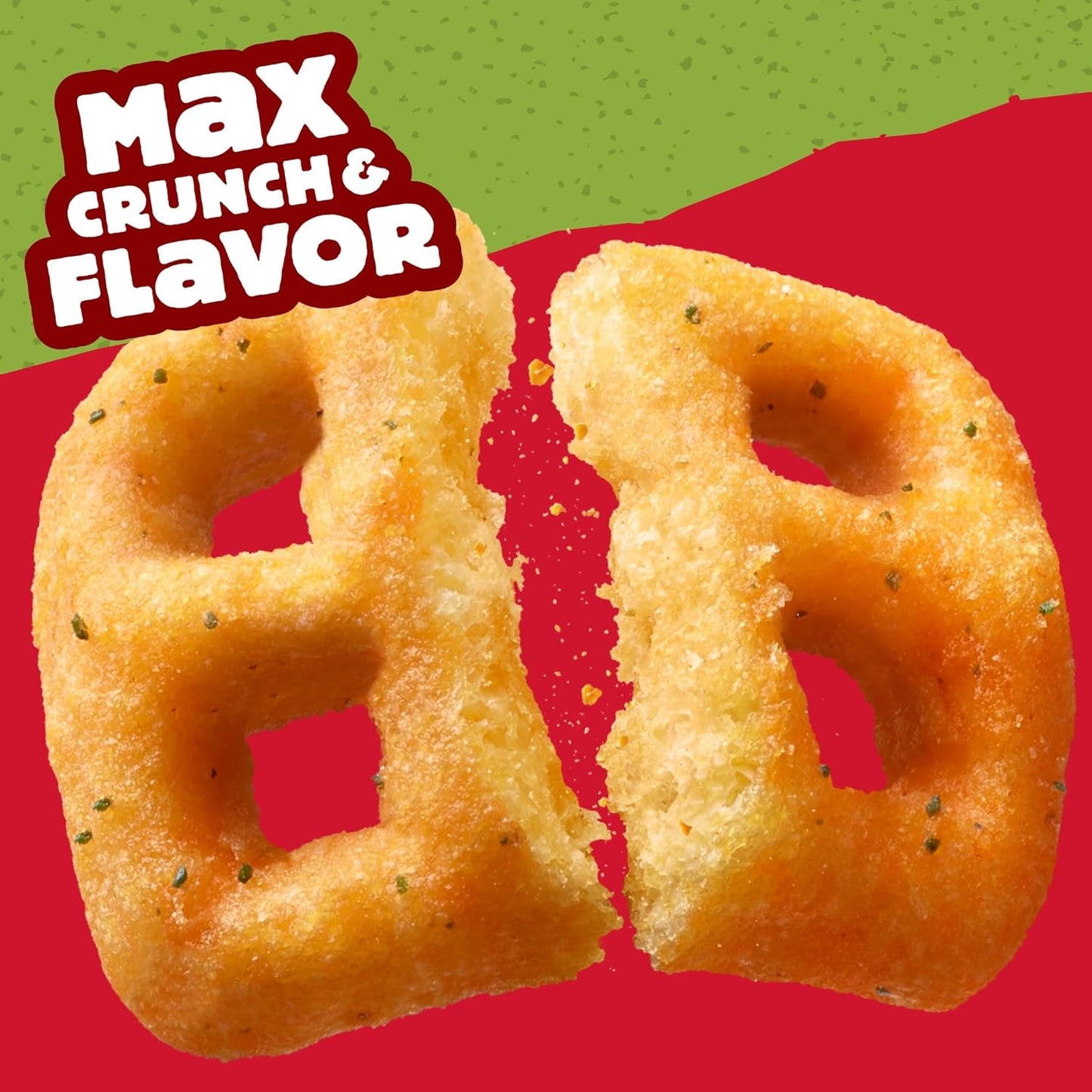 Cheez-It Crunch Cheesy Baked Snacks, Lunch Snacks, Zesty Jalapeno Cheddar (6 Bags)