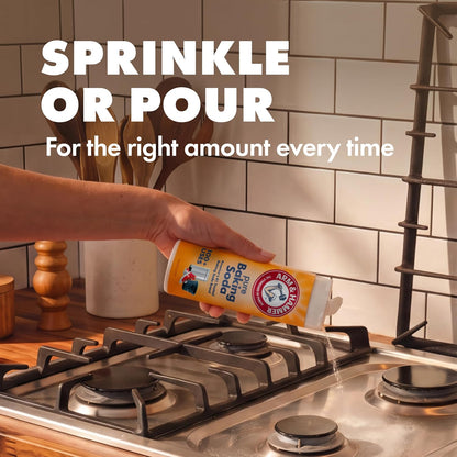 Arm & Hammer Pure Baking Soda Shaker - 12 Oz - (Pack of 6)