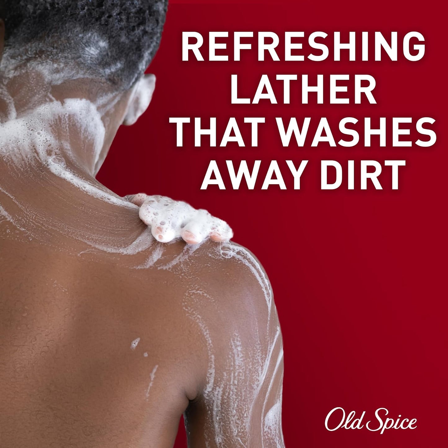 Old Spice Refreshing Body Wash for Men, 3X Defense, 24/7 Shower Fresh with Long Lasting Scent, Red Collection, Captain with Bergamot Scent, 33.4 oz,(Pack of 2)