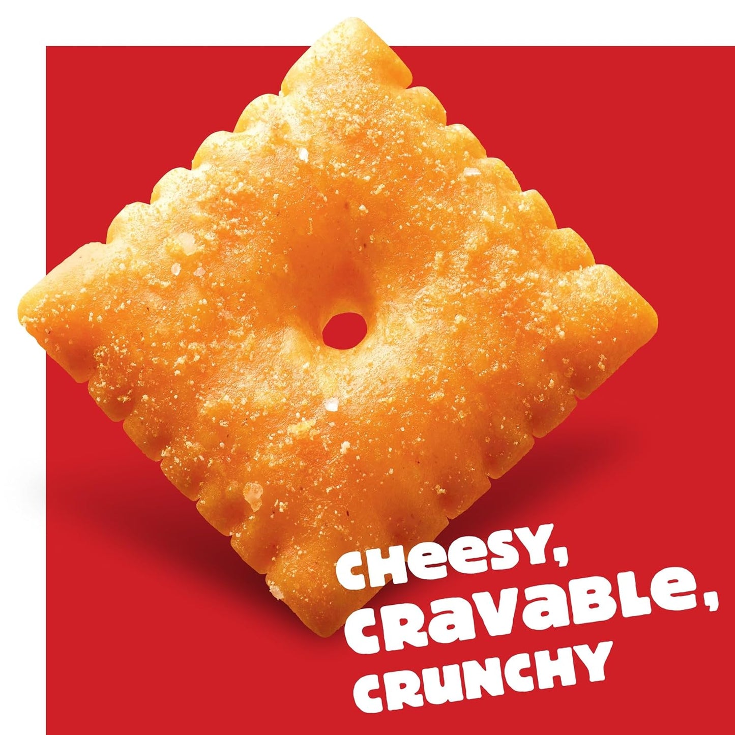 Cheez-It Cheese Crackers, Baked Snack Crackers, Lunch Snacks, Cheddar Jack, 12.4oz Box (1 Box)