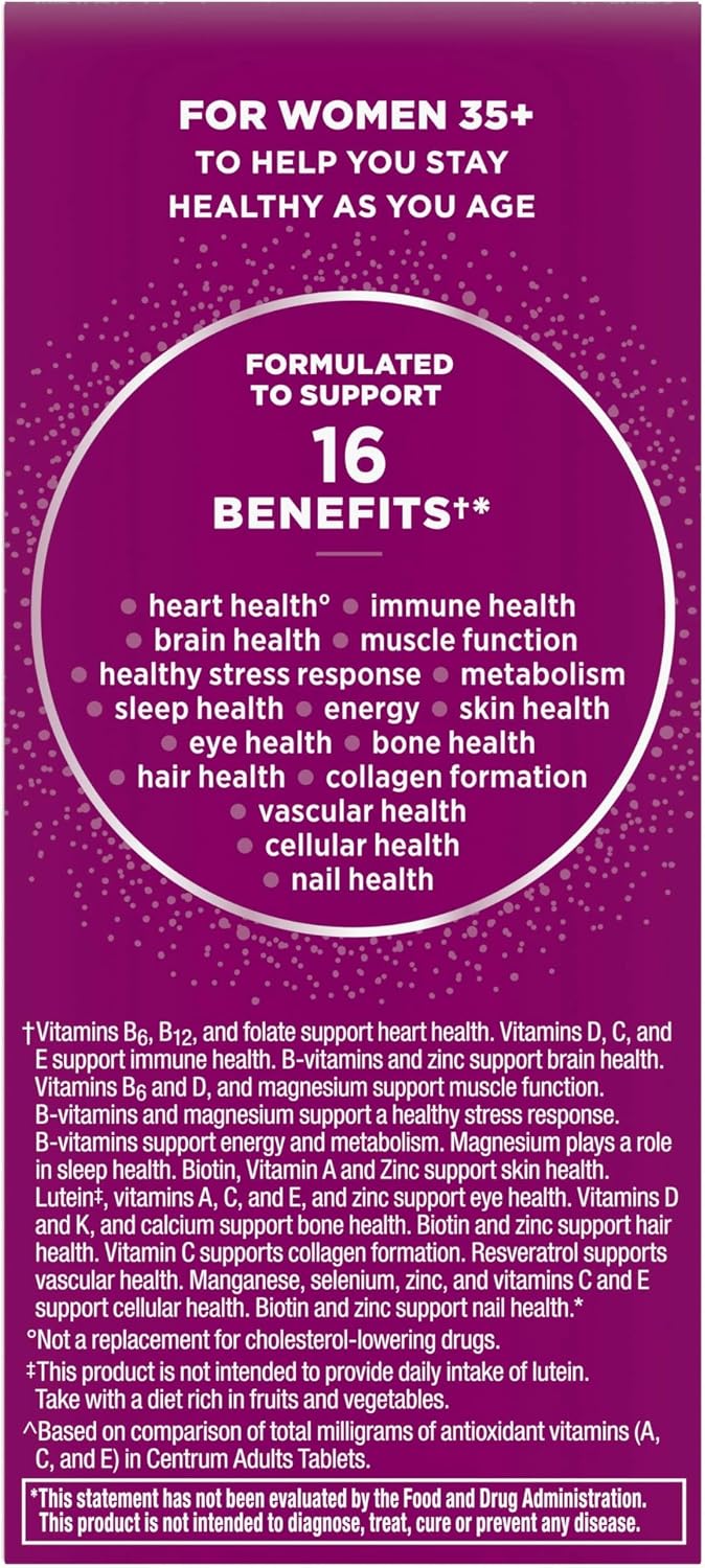 Centrum Age Defy for Women 35 and Over, 60 Tablets