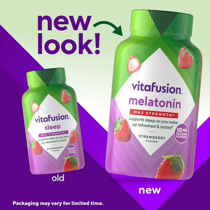 Vitafusion Melatonin Gummies 10mg Per 2 Gummies | 100 Count