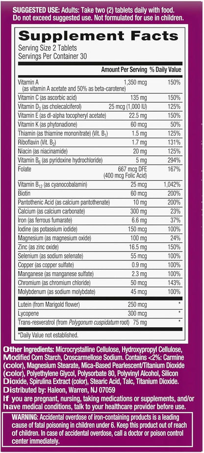 Centrum Age Defy for Women 35 and Over, 60 Tablets