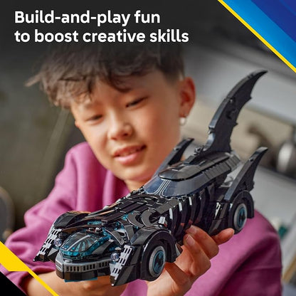 LEGO DC Batman: Batman Forever Batmobile Kids Toy - Building & Learning Toy for Girls & Boys, Ages 12+ - Model Car with Minifigure Included - Gift Idea for Birthdays - 76304