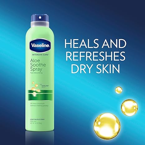 Vaseline Intensive Care Aloe Soothe Spray, 6.5 Oz