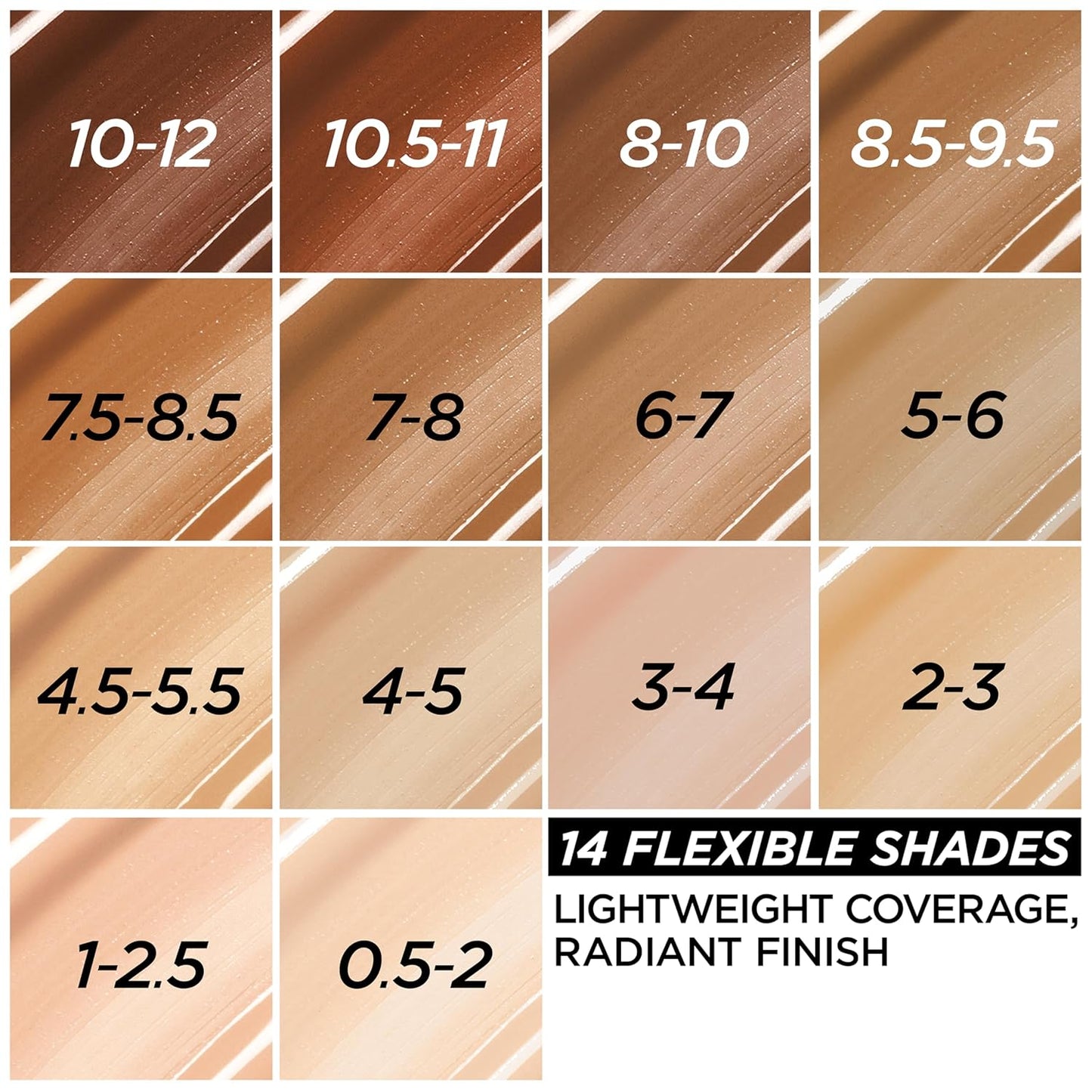 L'Oreal Paris True Match Nude Hyaluronic Tinted Serum Foundation with 1% Hyaluronic acid, Cool Deep 7.5-8.5, 1 fl. oz.