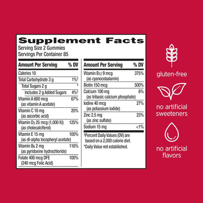 Centrum MultiGummies for Women 18 and Over, 170 Count