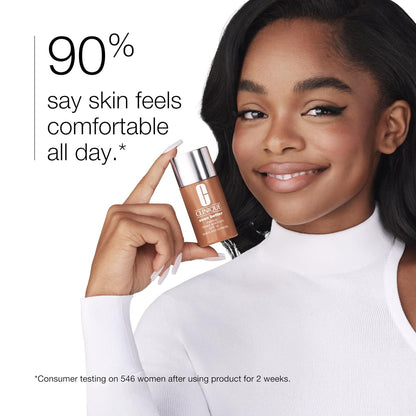 Clinique Even Better Makeup Liquid Foundation SPF 15 With Vitamin C For Dry + Oily Combination Skin Types | Medium Coverage + Natural Finish | Evens Skin Tone + Reduces Dark Spots