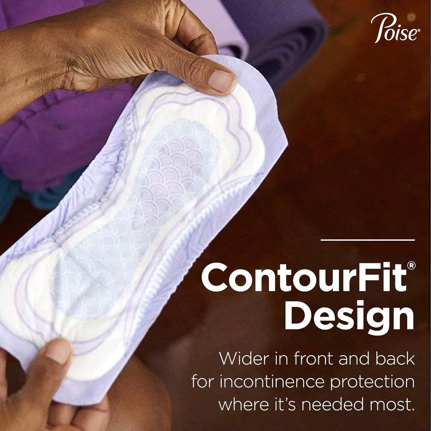 Poise Ultra Thins Light Absorbency Pads, 30 Count (Pack of 2)