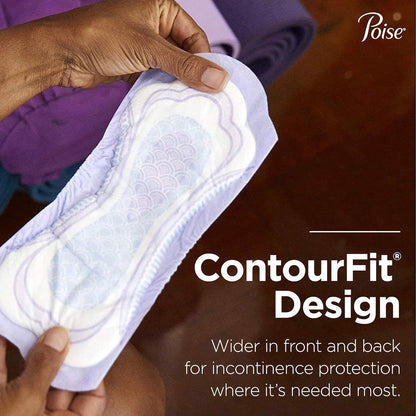 Poise Ultra Thins Light Absorbency Pads, 30 Count (Pack of 2)