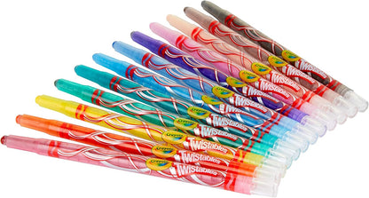 CrayolaTwistables Crayons, Pack of 12 - Multicolour