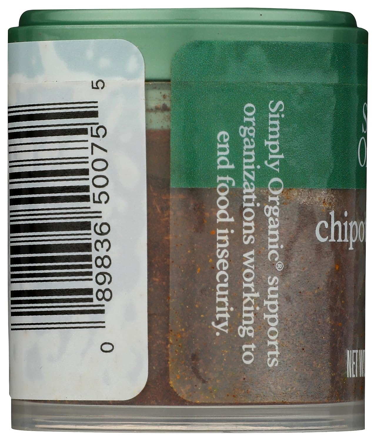 Simply Organic Chipotle Pepper Ground, Certified Organic, Kosher, Mini Spices | 0.57 Ounce (Pack of 1)
