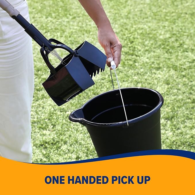 Arm and Hammer Claw Pooper Scooper for Dog Waste, Easy Yard Cleanup Tool