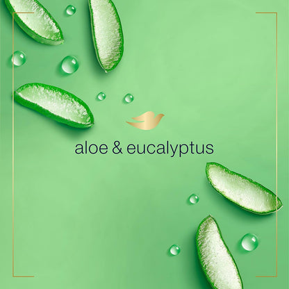 Dove Foaming Hand Wash Aloe & Eucalyptus Protects Skin from Dryness,More Moisturizers than the Leading Ordinary Hand Soap,10.1 oz,(Pack of 8)