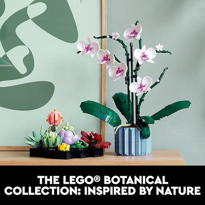 LEGO Botanicals Succulents 10309 | Back to School Gift for Students & Teachers, Building Set for Adults, Ages 18+, 771 Pieces, Artificial Plant Home Decor