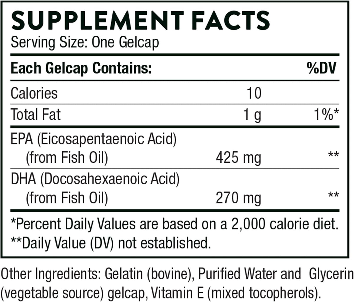 THORNE - Super EPA and Red Yeast Rice & CoQ10 Bundle - Supports Cardiovascluar, Joints, Brain, and Skin Health - 90 to 120 Servings