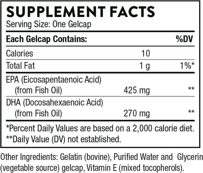 THORNE - Super EPA and Red Yeast Rice & CoQ10 Bundle - Supports Cardiovascluar, Joints, Brain, and Skin Health - 90 to 120 Servings