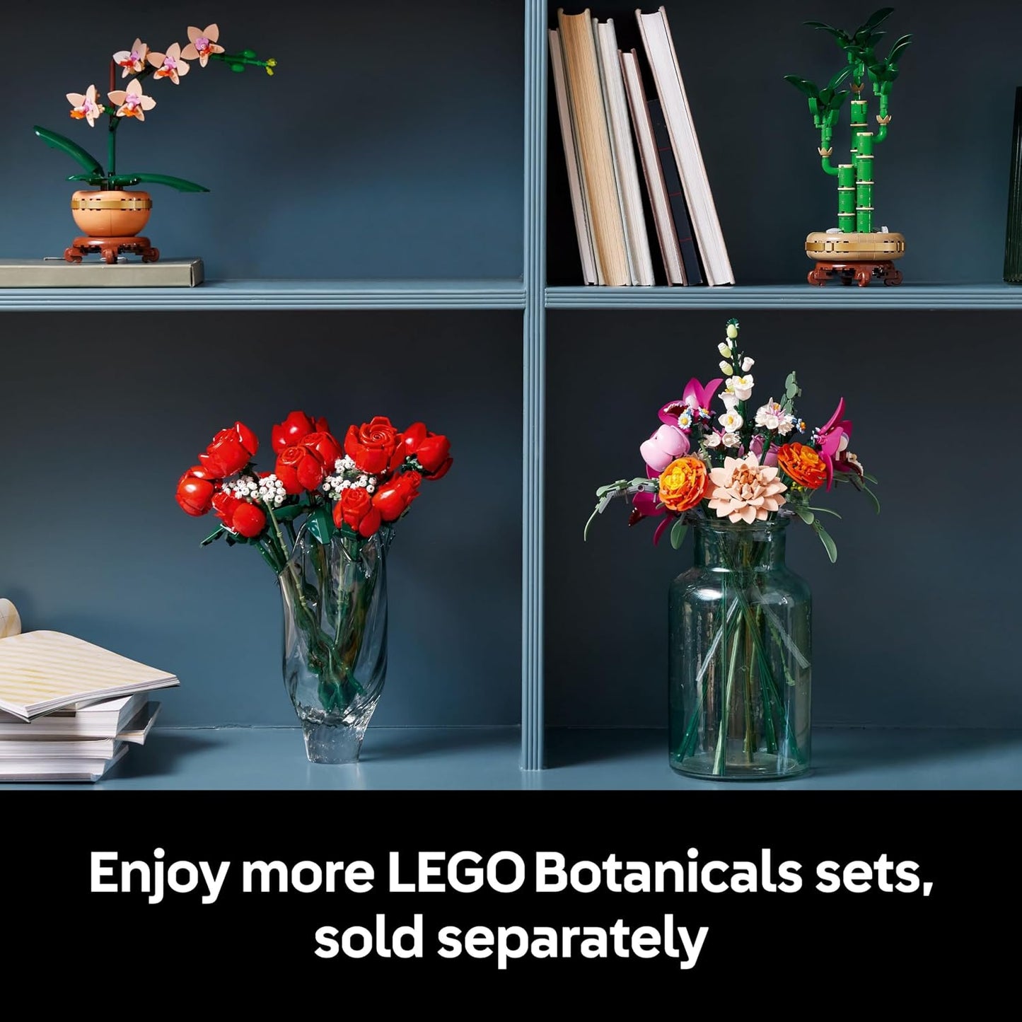 LEGO Botanicals Pretty Pink Flower Bouquet Building Set for Adults - Gifts for Birthdays - Artificial Flowers for Decor or Table Display - 10342