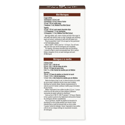 (2 pack) Watkins Pure Mint Extract, 2 fl oz (Shelf Stable, Plastic container)