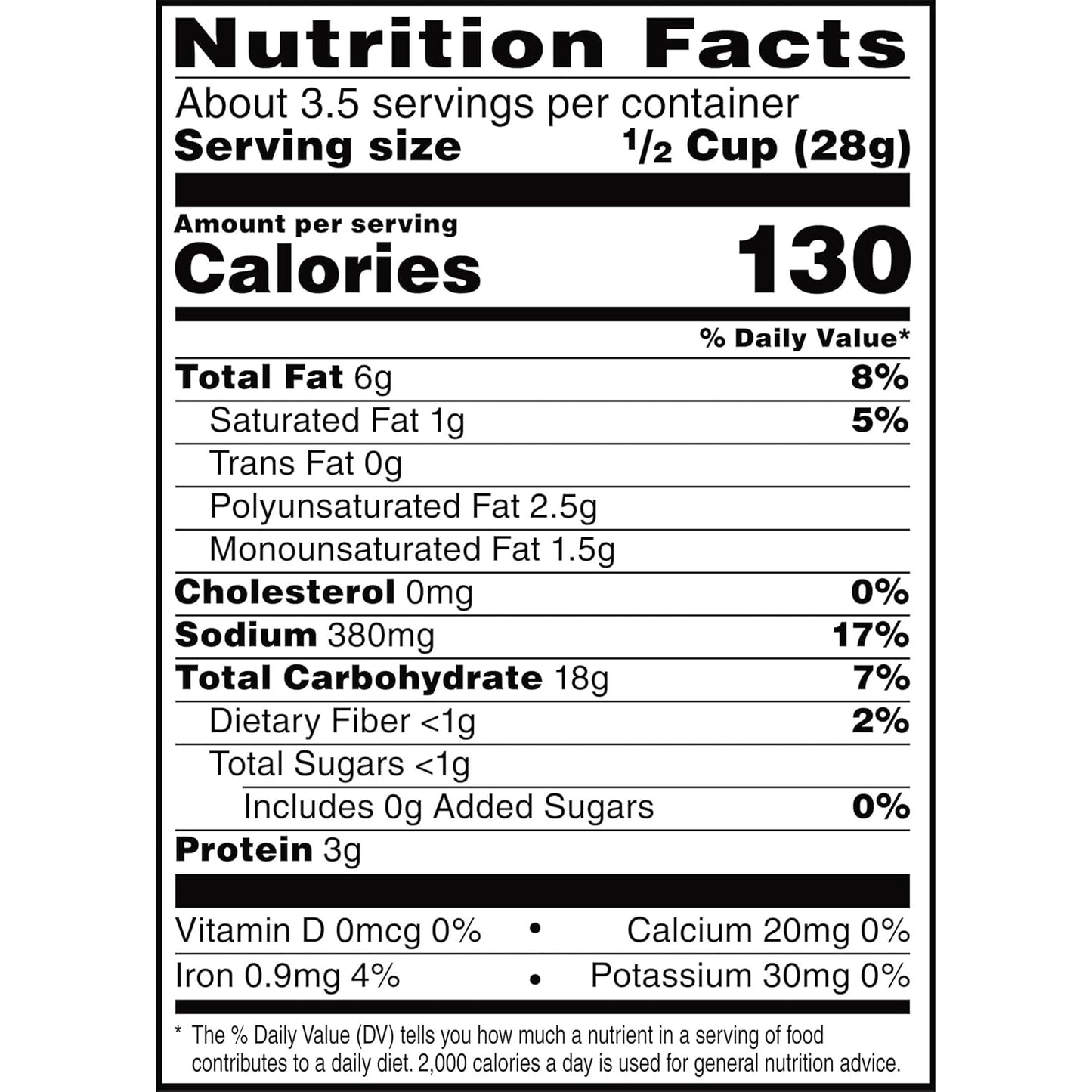 Cheez-It Snack Mix, Lunch Snacks, Double Cheese (6 Pouches)