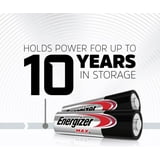 Energizer MAX Alkaline AA Batteries, 48-Pack