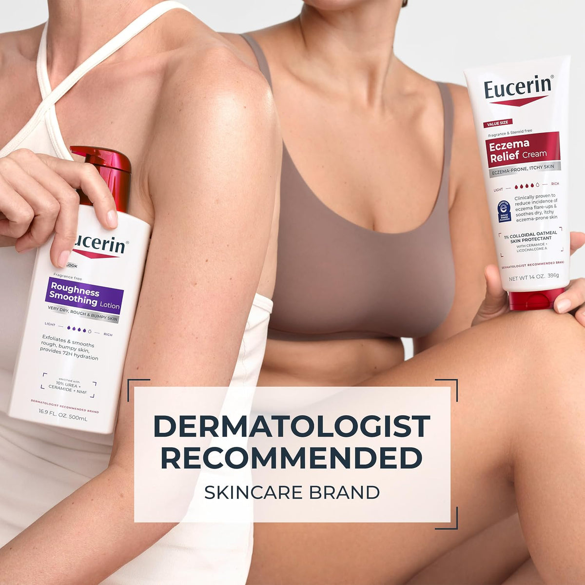 Eucerin Roughness Smoothing Lotion with Urea, 16.9 FL OZ