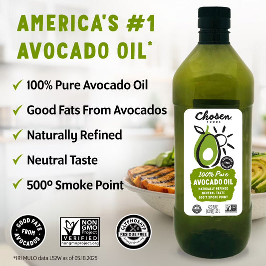 Chosen Foods 100% Pure Avocado Oil 42.3 fl oz