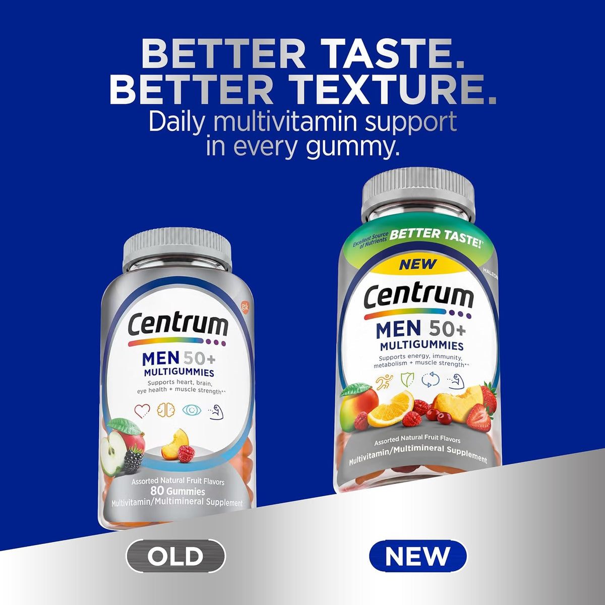 Centrum Silver MultiGummies for Men 50+, 140 Count